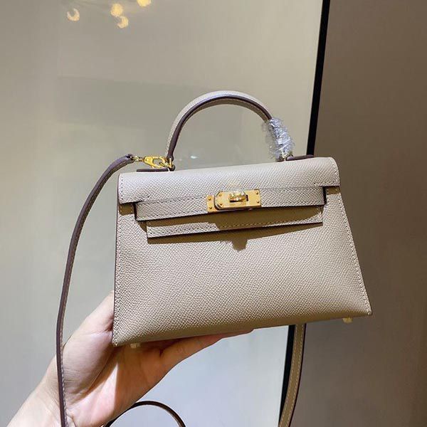 エルメス ケリーミニ2 カザック本物 エプソン シルバー金具he19019