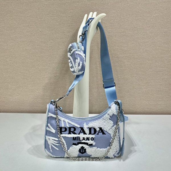 セール新作 プラダ レディース ナイロン ショルダーバッグ 本物 puj93500